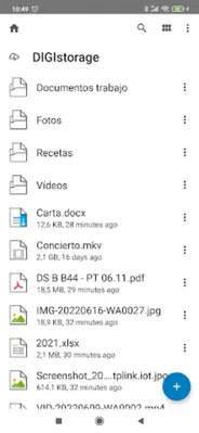 DIGI storage android App screenshot 5